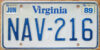 1989 Virginia vg