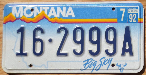 1992 Montana exc