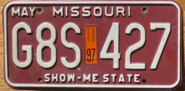 1997 Missouri vg