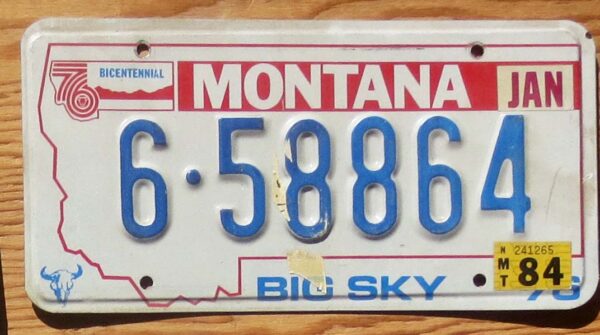 1984 Montana vg