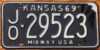 1969 Kansas vg+