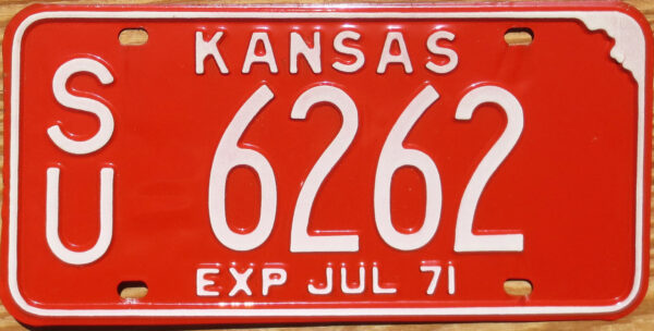 1971 Kansas mint