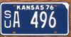 1976 Kansas nearly mint