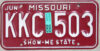 1988 Missouri vg+