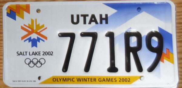 2002 base Utah Winter Olympics nearly mint