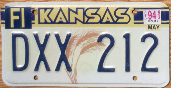 1994 Kansas vg+