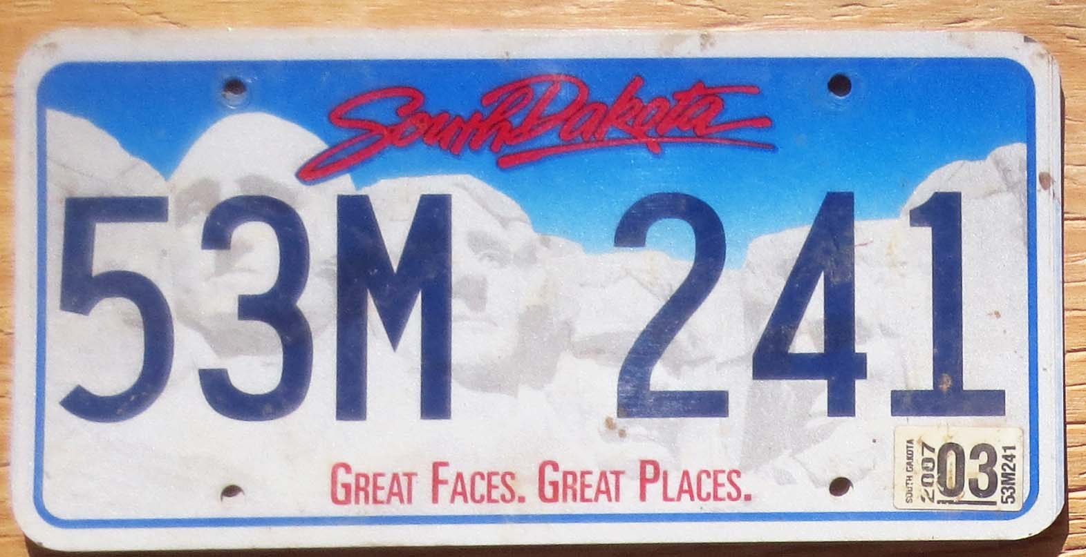 South Dakota Product categories Automobile License Plate Store