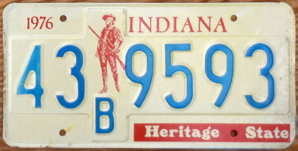 1976 Indiana Bicentennial exc