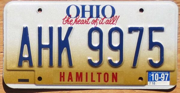 1997 Ohio vg+