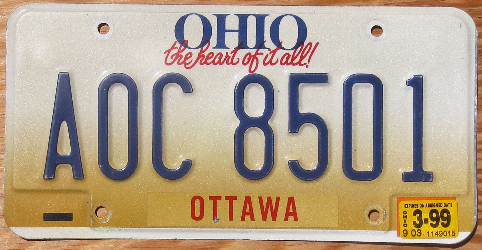 1999 Ohio vg