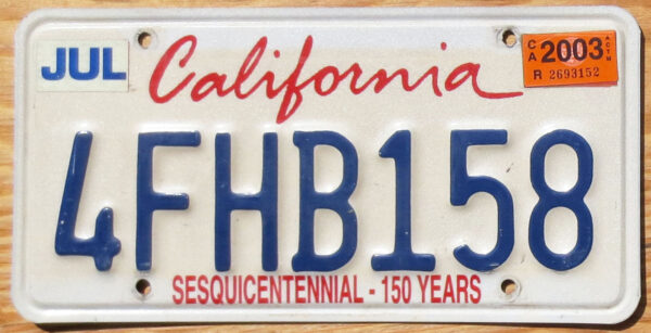 2003 California vg-
