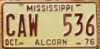 1976 Mississippi nearly mint