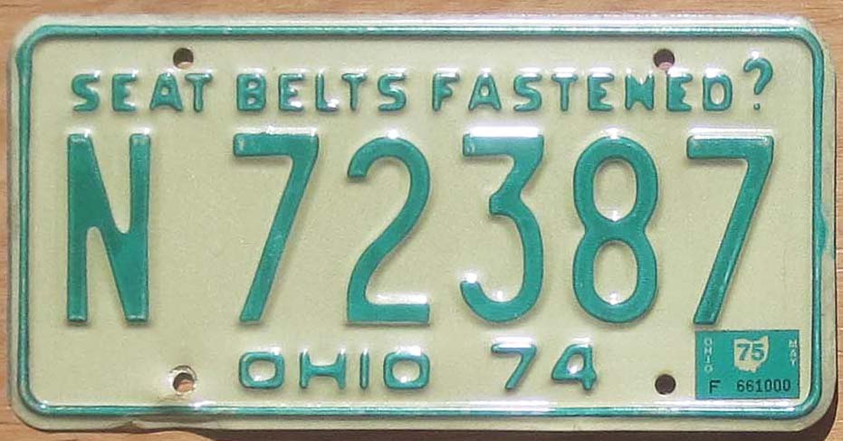1970 ohio license plates 1970 ohio license plates