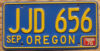 1976 Oregon blue base vg+
