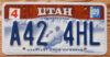 2009 Utah Life Elevated Skier nearly mint - NICE PLATE