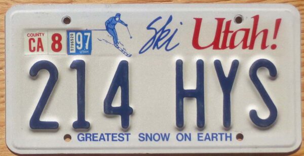 1997 Utah ski vg-ex