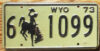 1973 Wyoming vg-