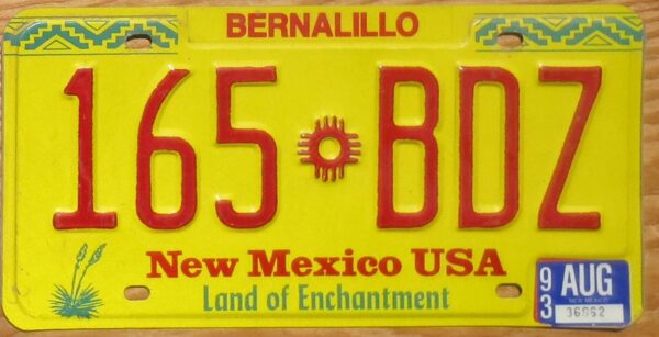 1993 New Mexico exc-