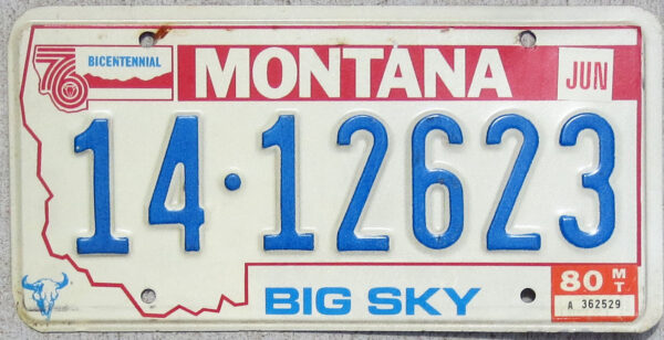 1980 Montana vg+