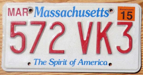 2015 Massachusetts vg-