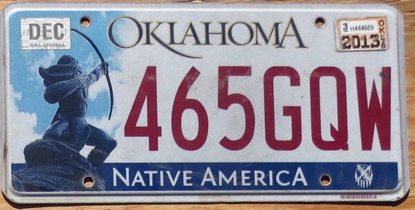 2013 Oklahoma vg+