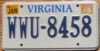 2015 Virginia exc+ NICE PLATE