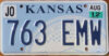2012 Kansas vg+