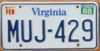 1988 Virginia vg+