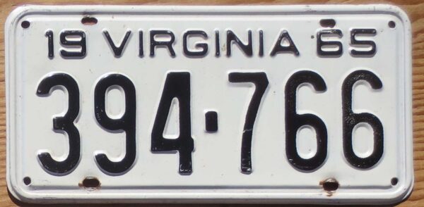 1965 Virginia vg-