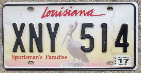 2017 Louisiana Pelican vg-