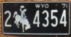 1971 Wyoming vg+