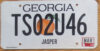 2018 Georgia plain base nearly mint