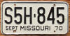 1970 Missouri gvg