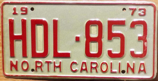 1973 North Carolina nearly mint