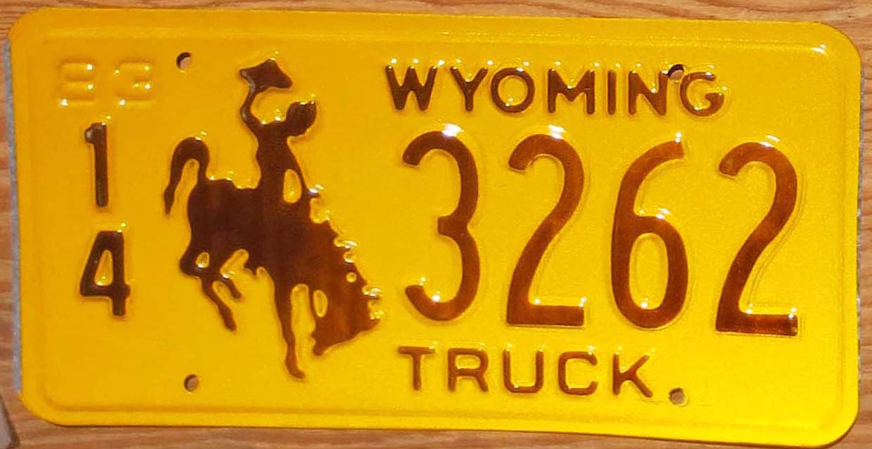 Wyoming Product categories Automobile License Plate Store Collectible License Plates for Less