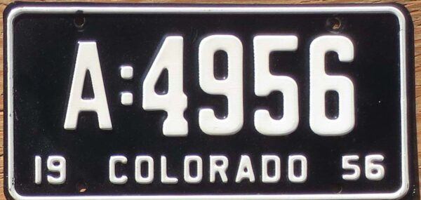 1956 Colorado vg-ex