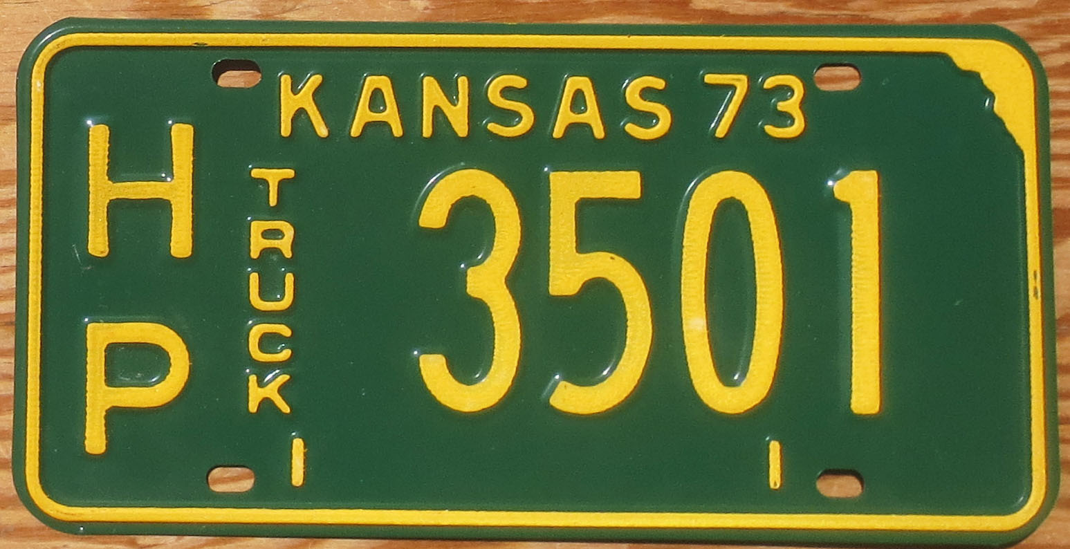 1973 Kansas truck mint