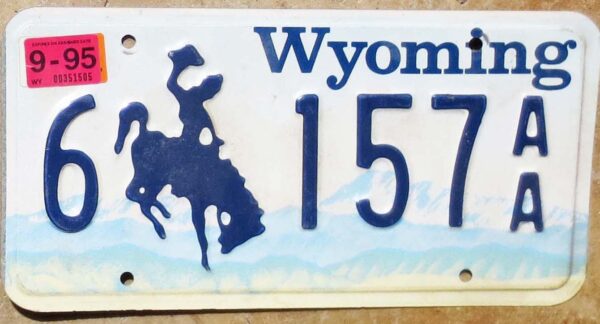 1995 Wyoming vg