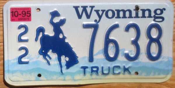 1995 Wyoming truck vg+