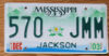 2003 Mississippi mint NICE PLATE