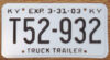 2003 Kentucky truck trailer mint