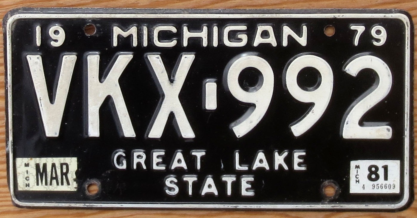 1981 Michigan vg-