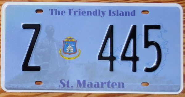 St. Maarten - The Friendly Island "Z" mint