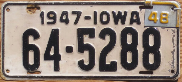 1948 Iowa good-