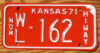 1971 Kansas non-hiway mint