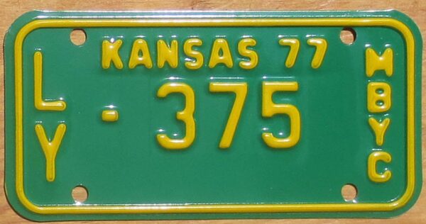 1977 Kansas moped mint