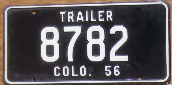 1956 Colorado trailer ex-mint