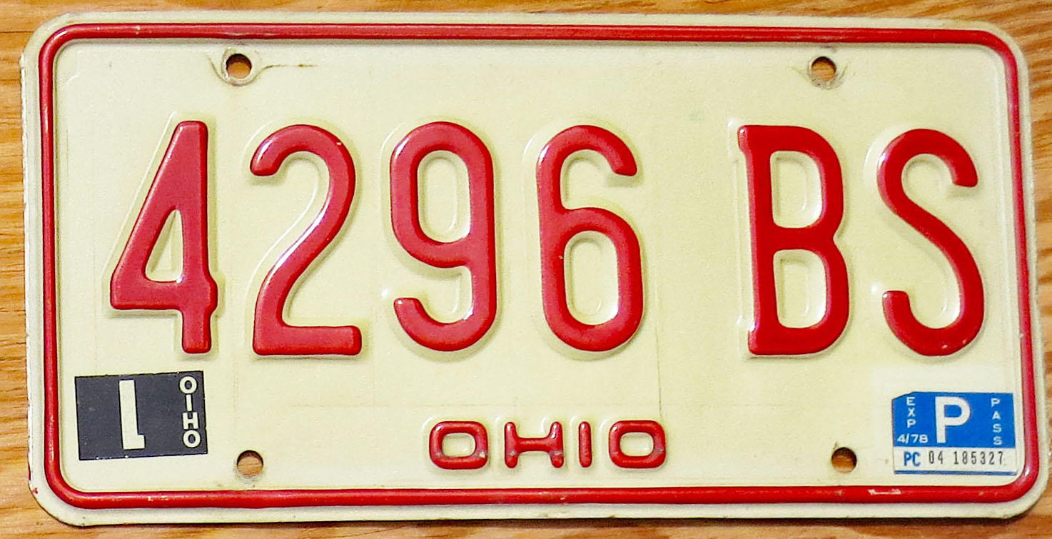 1978 Ohio vg