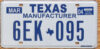 2004 Texas manufacturer vg