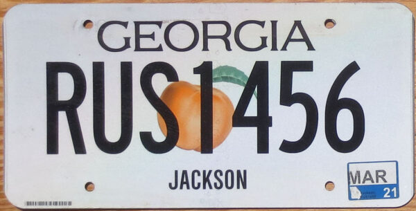 2021 Georgia plain base vg